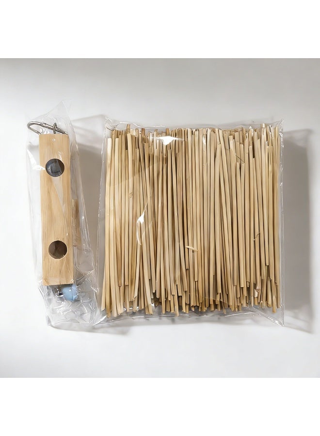 ألعاب خشبية للببغاوات والطيور الصغيرة، مثل الببغاوات الصغيرة، الببغاوات الكوكاتيل، الببغاوات الكونور، الببغاوات الحمام، الببغاوات الرمادية الأفريقية - 1 عبوة - Image 3